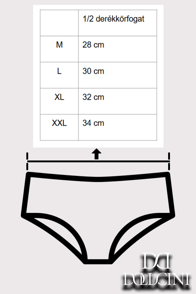Dollcini ,Magas Derekú Női Bugyi ,Brazil Női Bugyi,Virágmintás Csipkés Női Bugyi -95% pamut + spandex,Többszínű,6 db-os Csomag