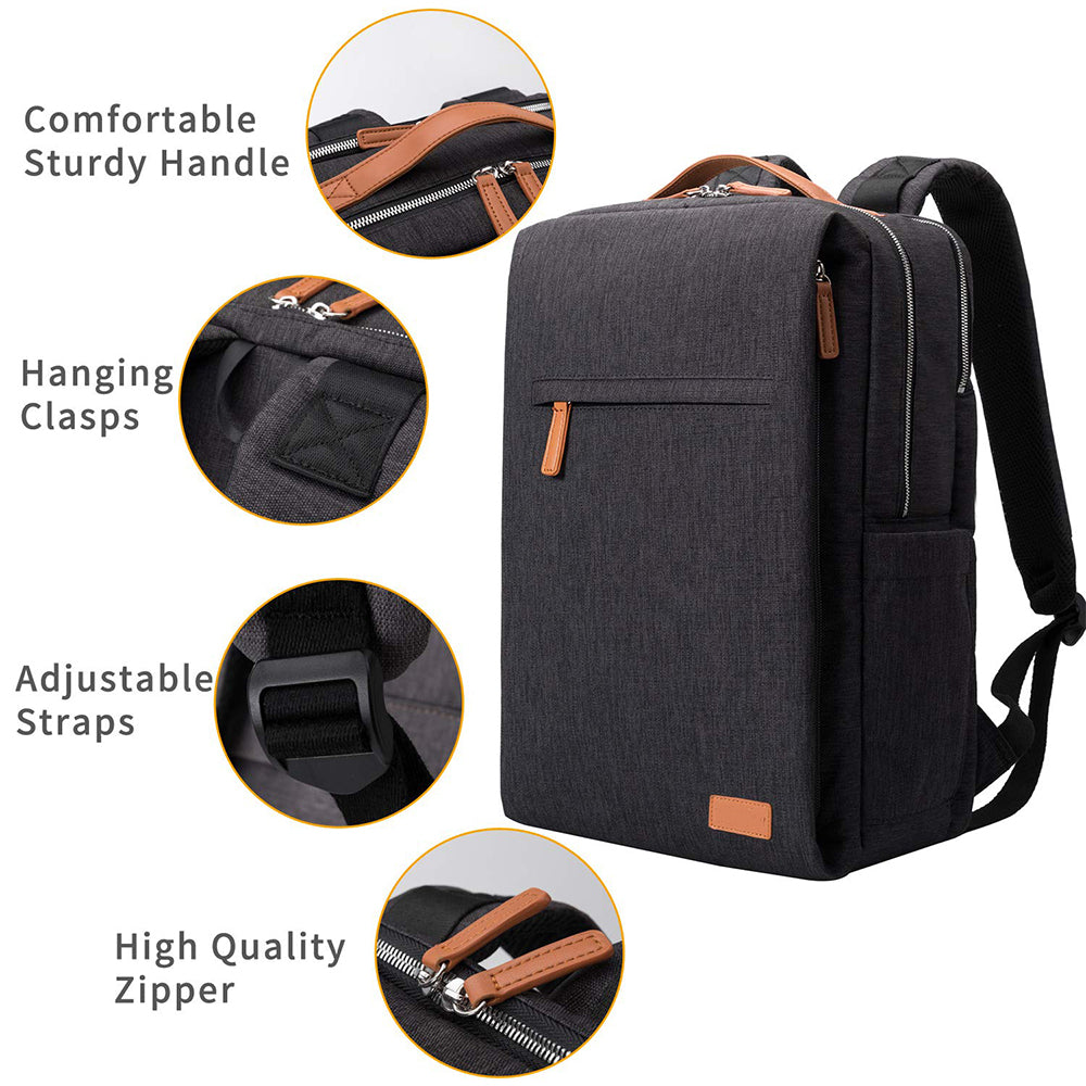 Dollcini Uniszex Laptop Hátizsák – Ergonomikus, 15.6” Laptophoz, Vízálló Utazóhátizsák