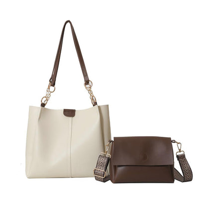 Dollcini Elegáns Kézitáska Szett – Stílusos Műbőr Válltáska