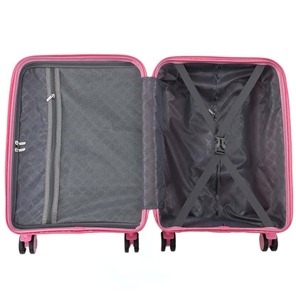 Dollcini Világjáró Bőrönd Szett – Könnyű és Erős Utazóbőröndök