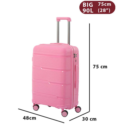 Dollcini Világjáró Bőrönd Szett – Könnyű és Erős Utazóbőröndök