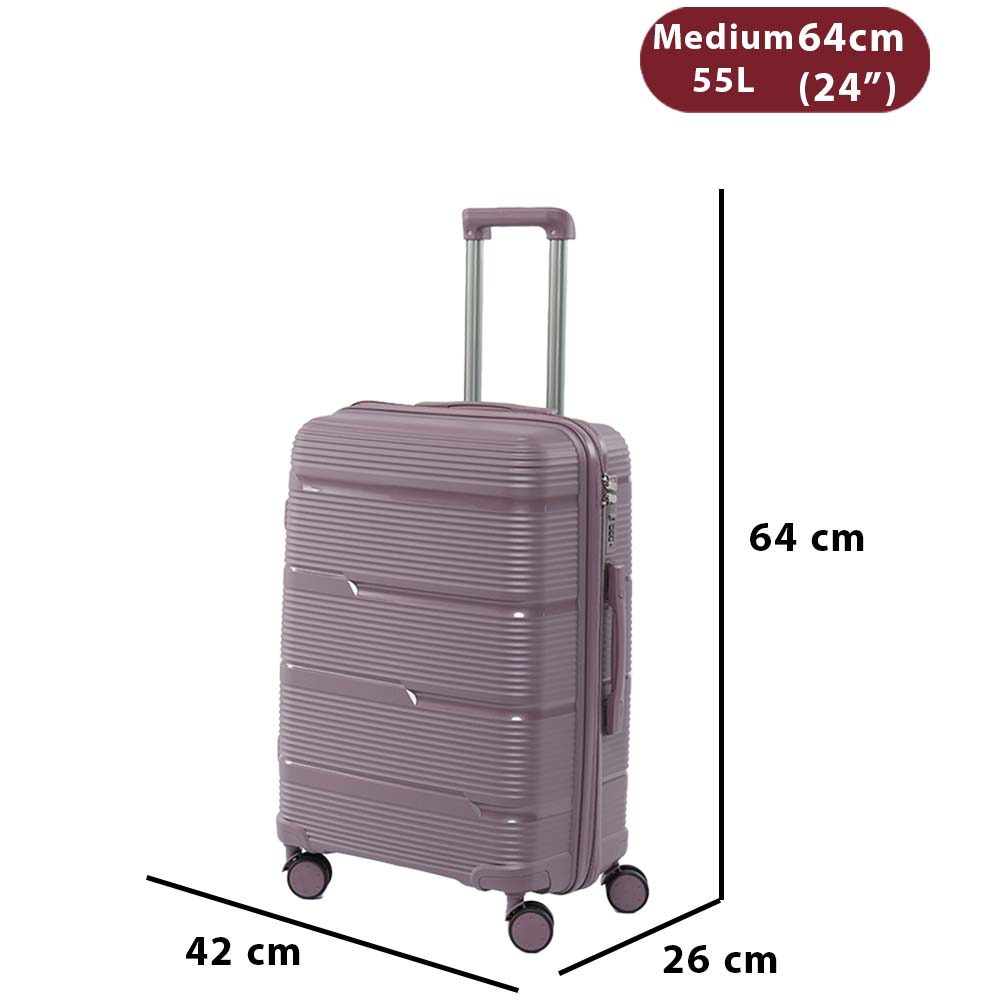 Dollcini Világjáró Bőrönd Szett – Könnyű és Erős Utazóbőröndök