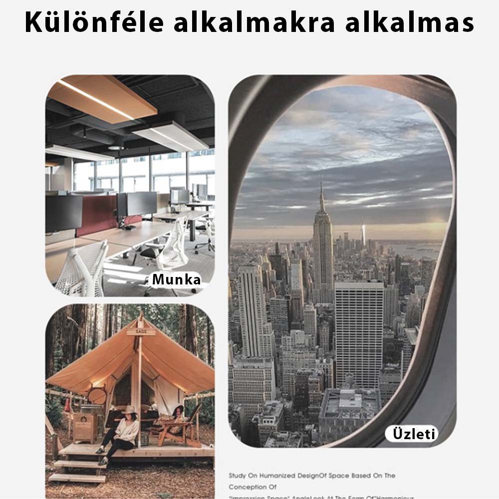 Dollcini Lopásgátló Nylon Hátizsák – Nagy Kapacitású Campus Hátizsák, Arany díszítéssel