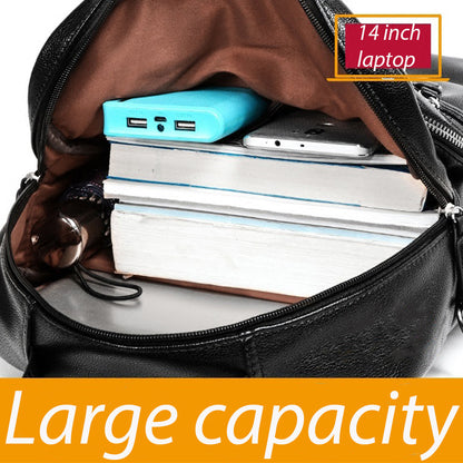 Dollcini Férfi Laptophátizsák – Vízlepergető, Műbőr, 15,6” Laptophoz