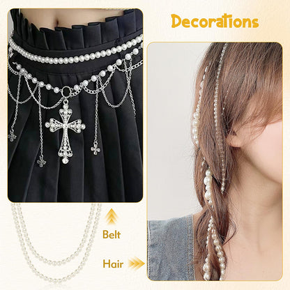 Dollcini Pearl Ékszerkészlet – Nyaklánc és Gyöngy Fülbevaló