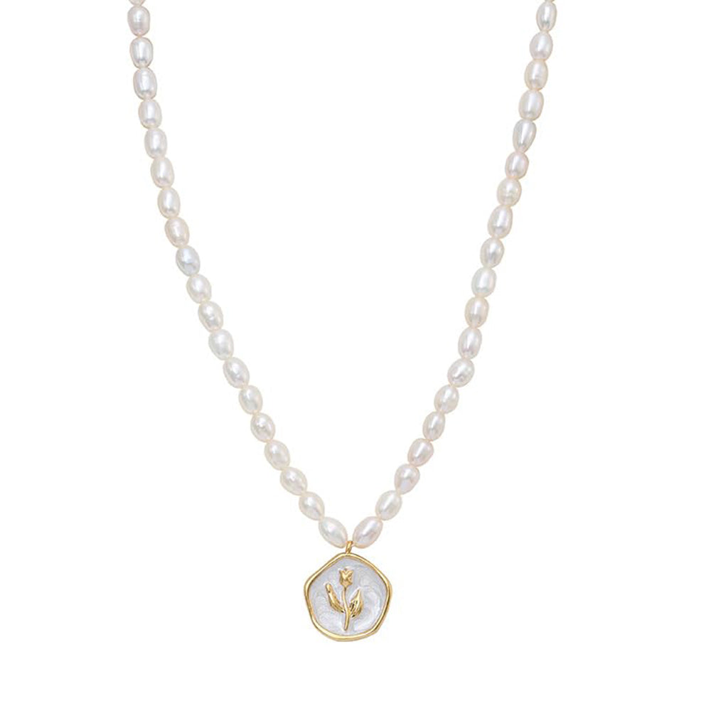 Dollcini Pearl Ékszerkészlet – Nyaklánc és Gyöngy Fülbevaló