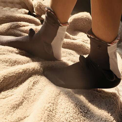 Dollcini Kézzel Horgolt Állatos Zokni – Meleg Téli, Uniszex