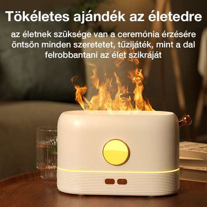 Dollcini Otthon Láng Párásító – Csendes Aroma Diffúzor, 200 ml