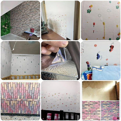 Dollcini Otthon Öntapadó Fóliatapéta – Fehér, Finomszemcsés Mintával