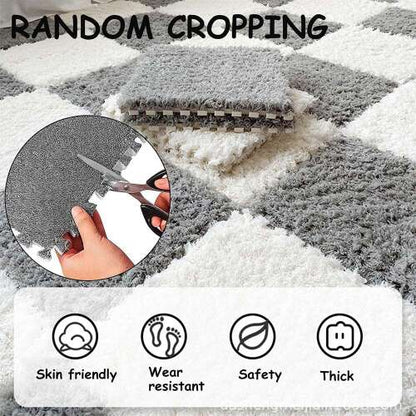 Dollcini Otthon 10 részes Puzzle Játszószőnyeg – Puha, Bolyhos