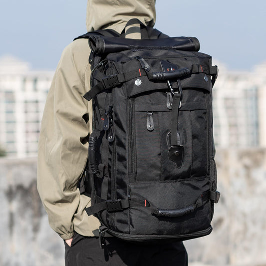 Dollcini Férfi Utazó Hátizsák – Nagy Kapacitású, Vízálló, USB-Porttal