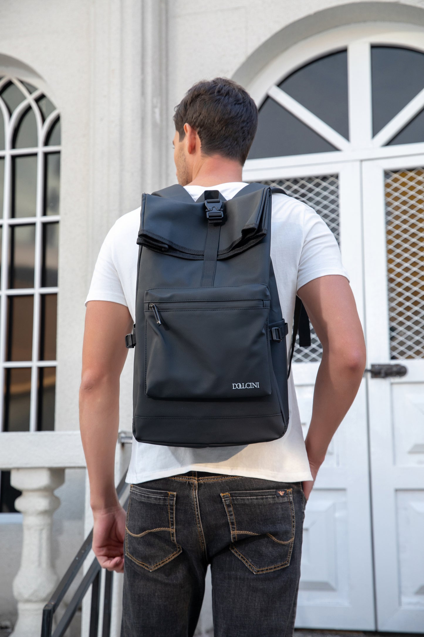 Dollcini Vízálló Férfi Üzleti Hátizsák – Nagy Kapacitású Utazóhátizsák