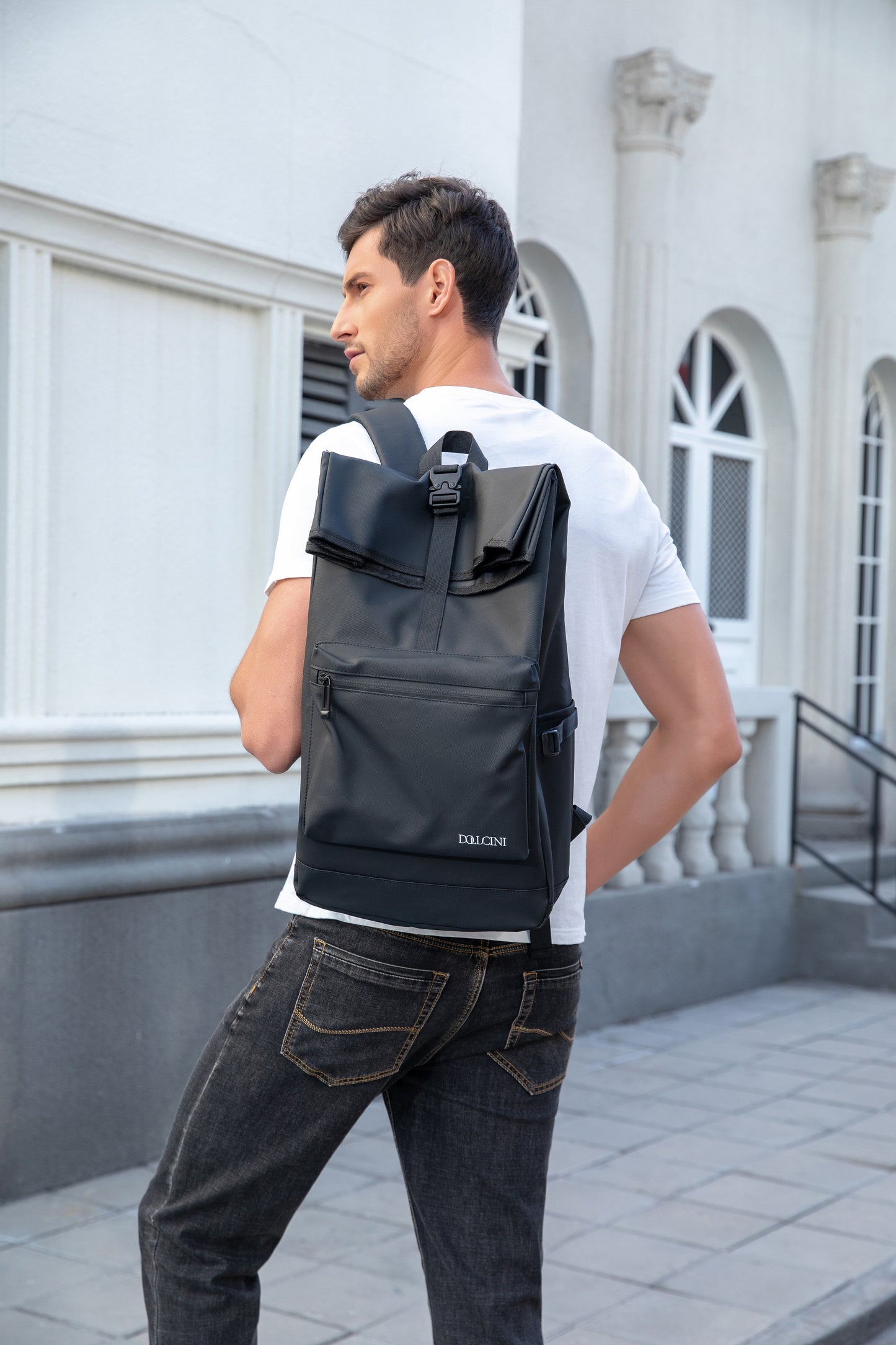 Dollcini Vízálló Férfi Üzleti Hátizsák – Nagy Kapacitású Utazóhátizsák