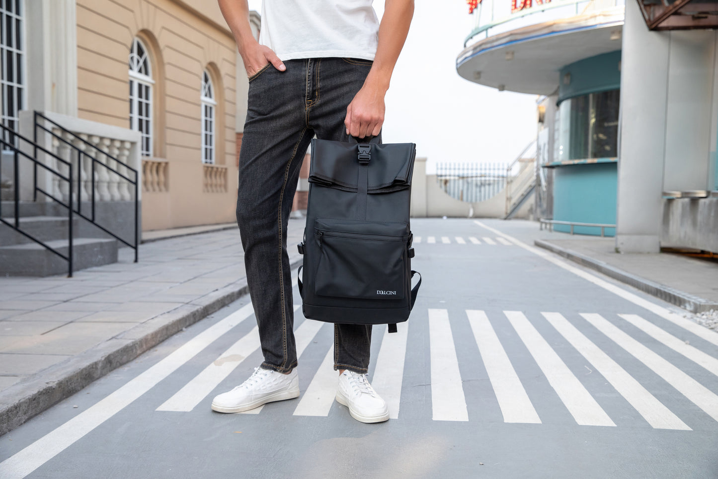 Dollcini Vízálló Férfi Üzleti Hátizsák – Nagy Kapacitású Utazóhátizsák