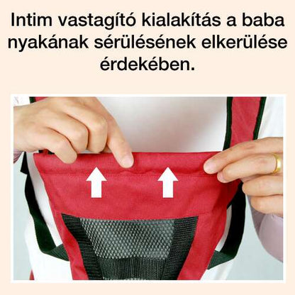 Dollcini Ergonomikus Babahordozó – Többpozíciós, 15 kg-ig
