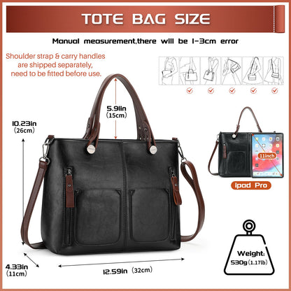 Dollcini Prémium Női Kézitáska – Nagyméretű Műbőr Táska