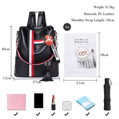 Dollcini Divatos Női Campus Hátizsák – Vízálló és Tartós