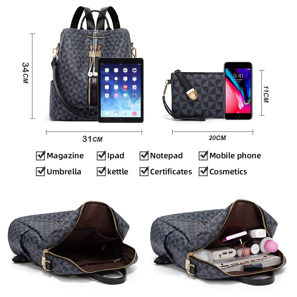 Dollcini Elegáns Női Hátizsák – Stílusos műbőr, Napi Használatra