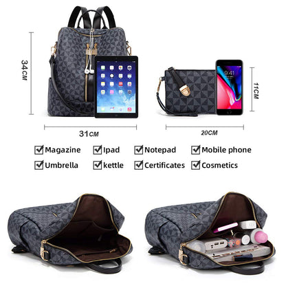 Dollcini Elegáns Női Hátizsák – Stílusos műbőr, Napi Használatra