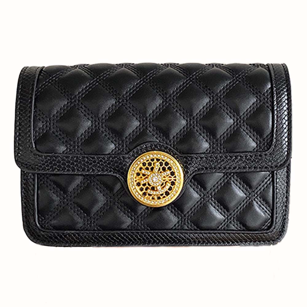 Dollcini Láncos Női Válltáska – Kígyóbőr Mintás Műbőr