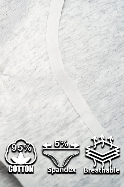 Dollcini, Klasszikus női bugyi,95% Pamut + Spandex-Többszínű, 6 db-os Csomag,89102