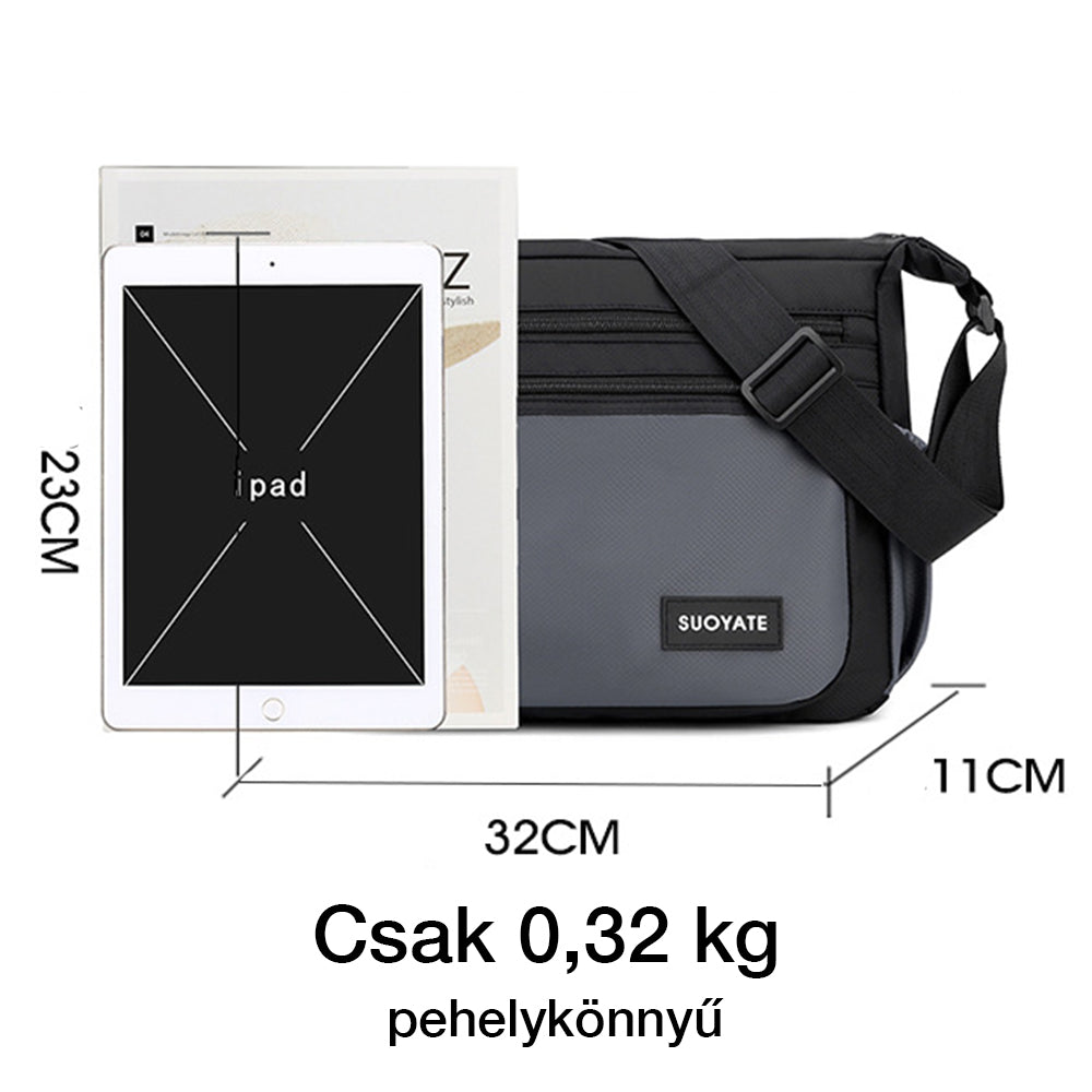 Dollcini Stílusos Férfi Futártáska – Lopásgátló, Vízálló