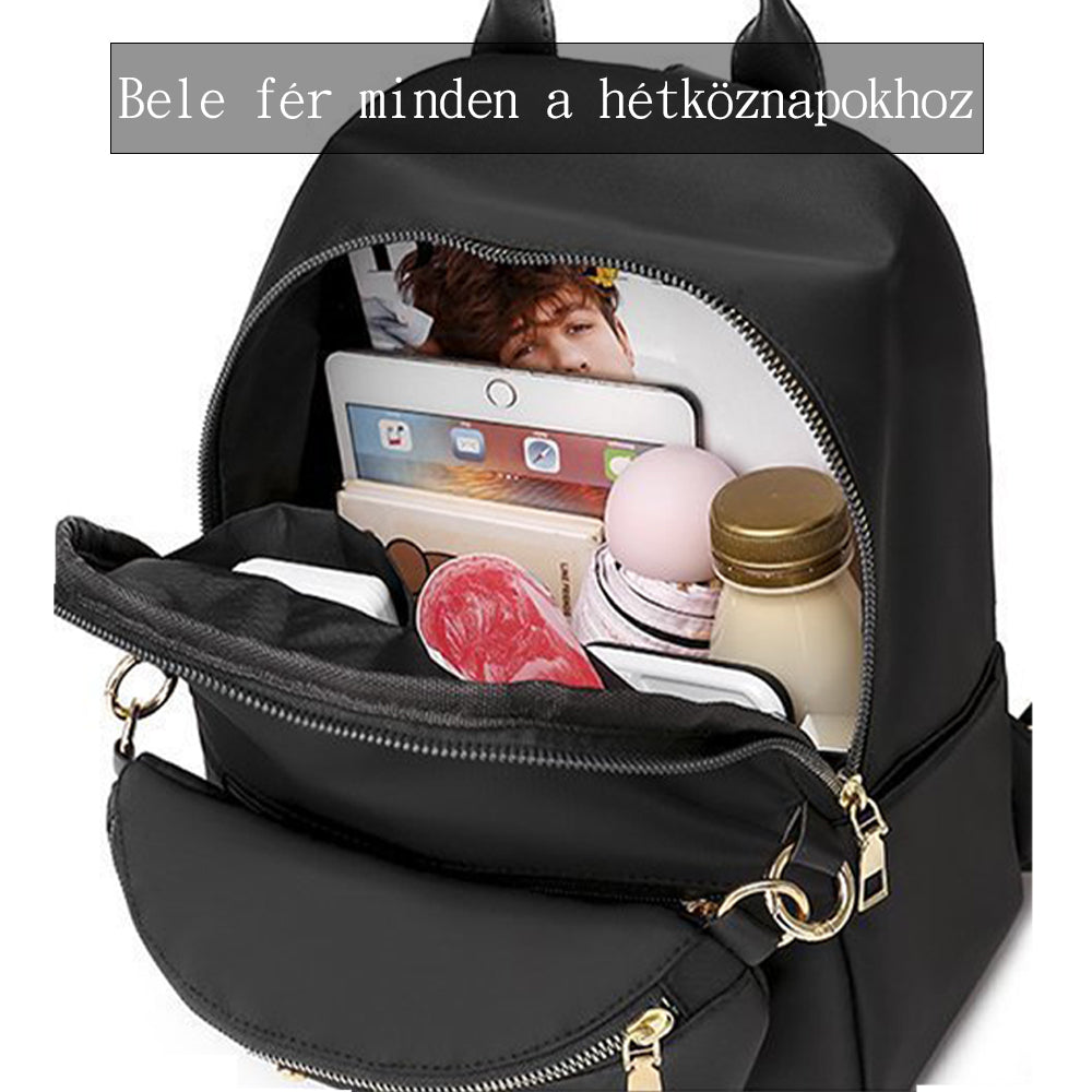 Dollcini Stílusos Női Hátizsák – Vízálló, Elegáns és Praktikus