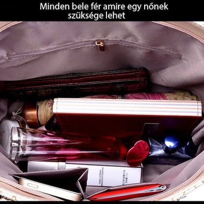 Dollcini Női Kézitáska Szett – 6 db-os Elegáns Műbőr Táska Szett